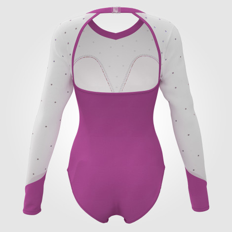 orange competition gymnastics outfits pink 1