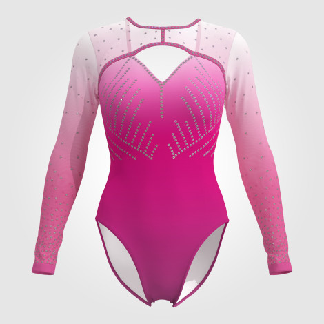 pink gymnastics leotards competition pink 0