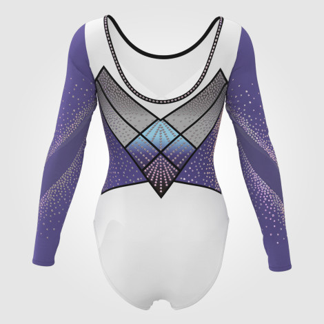 purple competition leotard for gymnastics purple 1