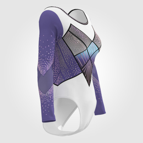 purple competition leotard for gymnastics purple 3