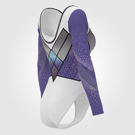 purple competition leotard for gymnastics purple 4