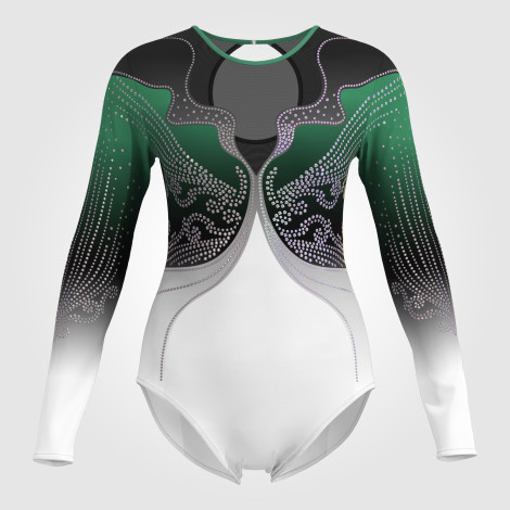 gymnastics outfits store green 0