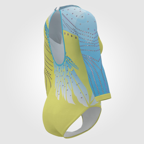 gymnastics competition leotard store near me yellow 4