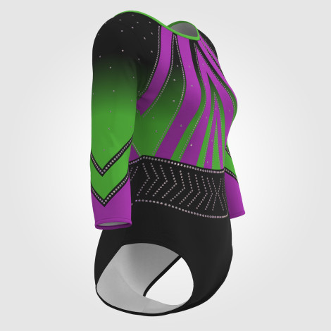 womens green leotard gear green 3
