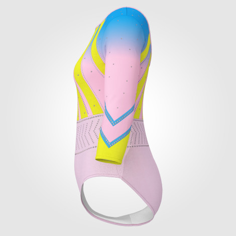 womens green leotard gear pink 2