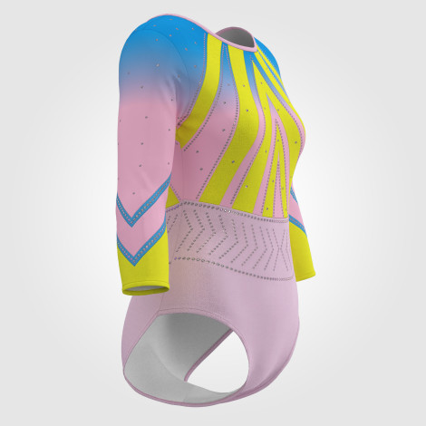 womens green leotard gear pink 3