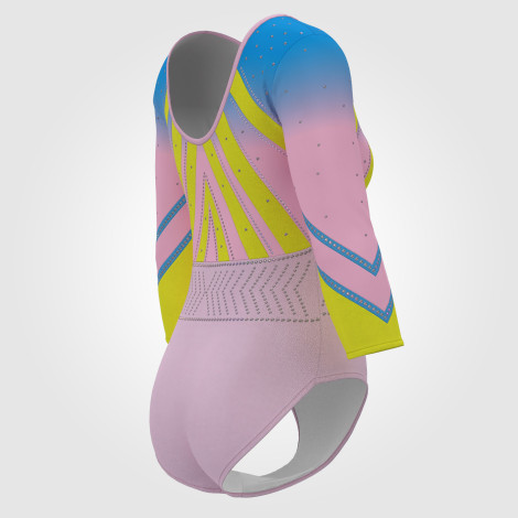 womens green leotard gear pink 4