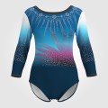 adult blue competition gymnastics leotards blue