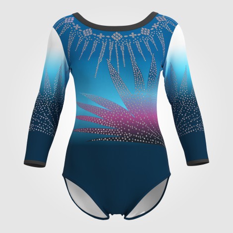 adult blue competition gymnastics leotards blue 0