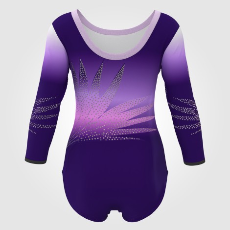 adult blue competition gymnastics leotards purple 1