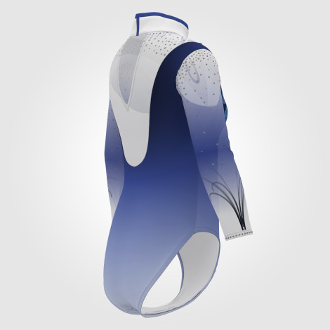 blue competition gymnastic leotards for teens blue 4