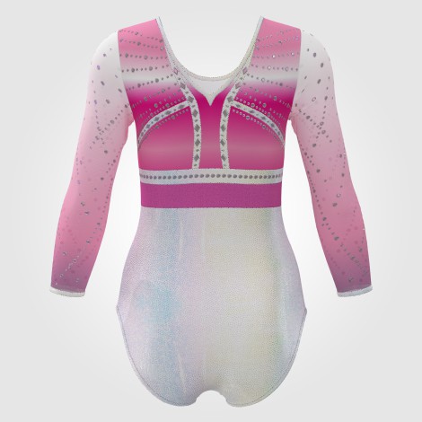 adult olympic gymnastics gear pink 1
