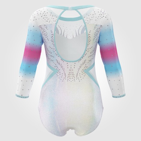 white olympic gymnastics apparel white 1