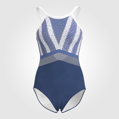 modest blue gymnastics set for home blue 0