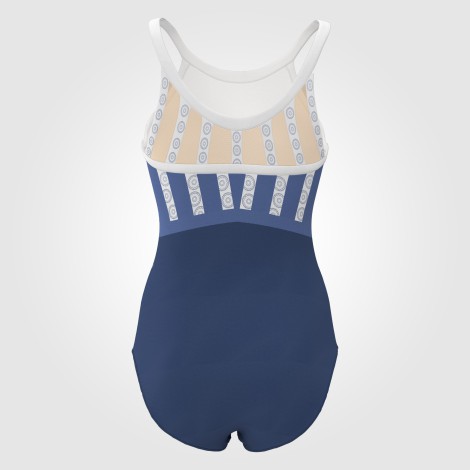 modest blue gymnastics set for home blue 1