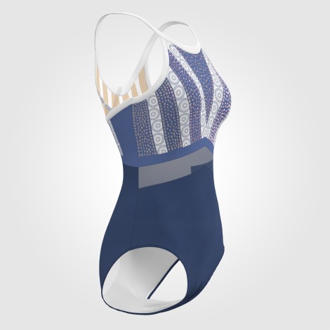 modest blue gymnastics set for home blue 2