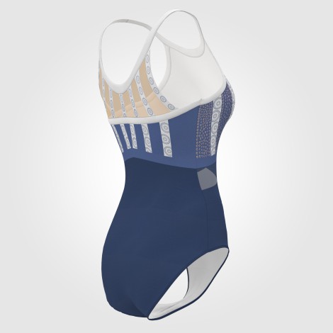 modest blue gymnastics set for home blue 3
