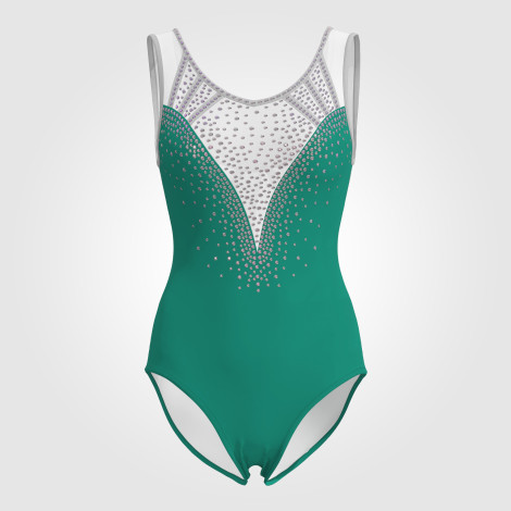 lsu pretty gymnastics apparel green 0