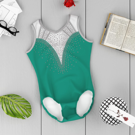 lsu pretty gymnastics apparel green 6