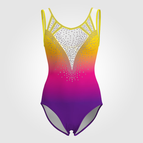 lsu pretty gymnastics apparel yellow 0
