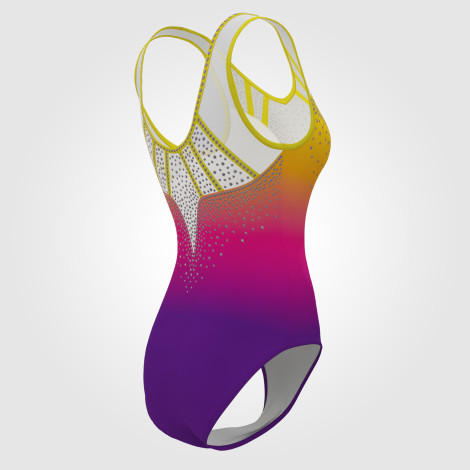 lsu pretty gymnastics apparel yellow 4