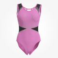 women royal blue gymnastics suits pink