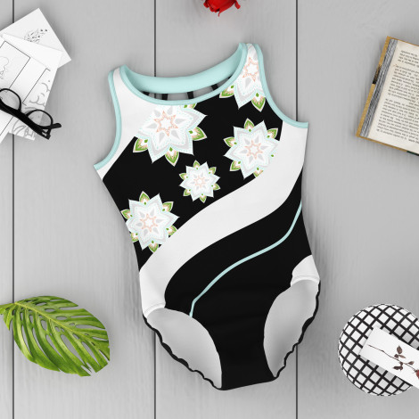childrens black bulk gymnastics leotards black 6