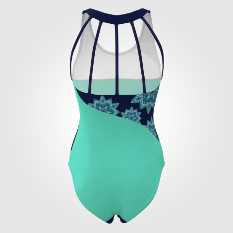 childrens black bulk gymnastics leotards green 1
