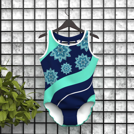 childrens black bulk gymnastics leotards green 5