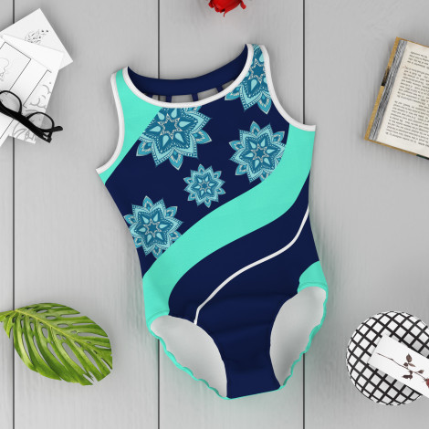 childrens black bulk gymnastics leotards green 6