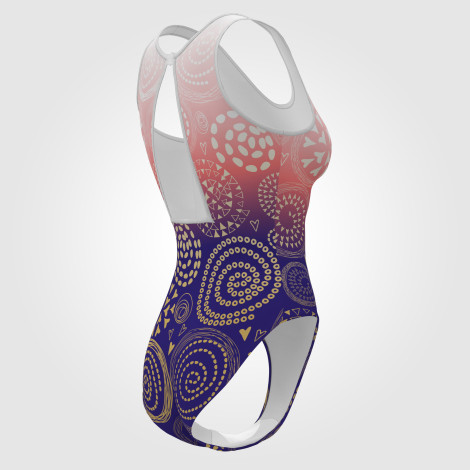 custom plus size gymnastics items blue 4