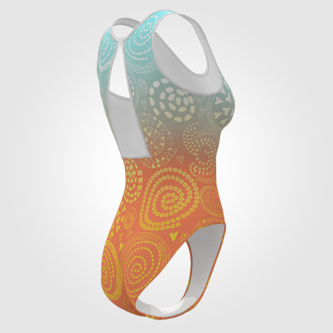 custom plus size gymnastics items green 4