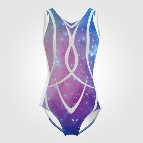 custom cheap gymnastics attire blue 0