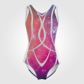 custom cheap gymnastics attire pink