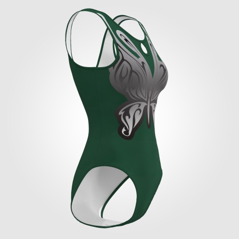 best black gymnastic leotards green 3