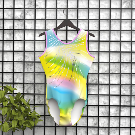 discount pink gymnastics clothes yellow 5