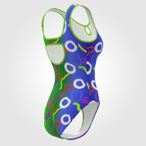 pink design gymnastics leotard green 4