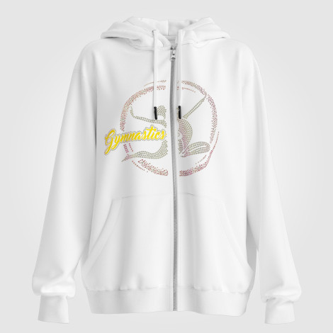 full zipped up cardigan sweater white 0