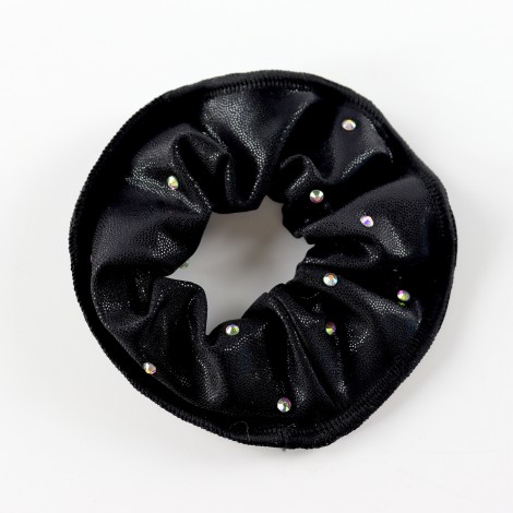 gymnastics hair scrunchies black 0