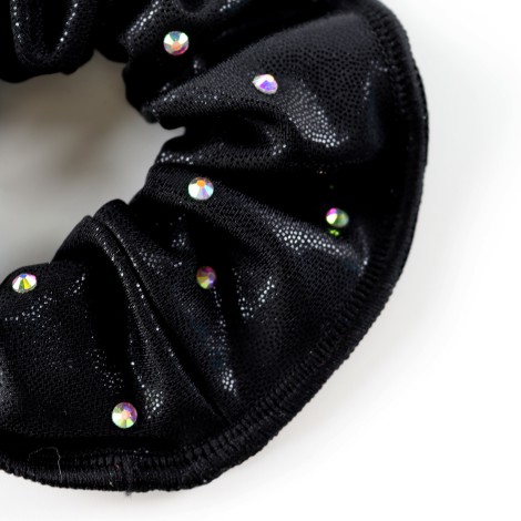 gymnastics hair scrunchies black 1