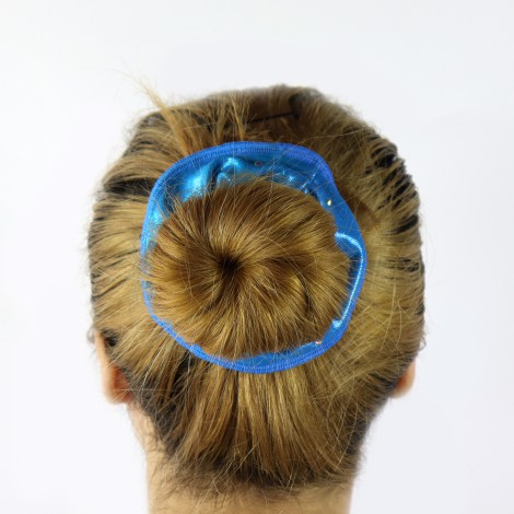gymnastics hair scrunchies sky blue 2