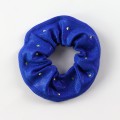 gymnastics hair scrunchies blue