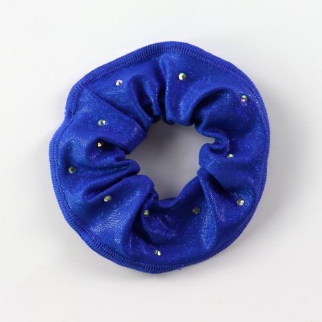 gymnastics hair scrunchies blue 0