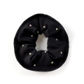 slip hair ties,scrunch gymnastics scrunchies black