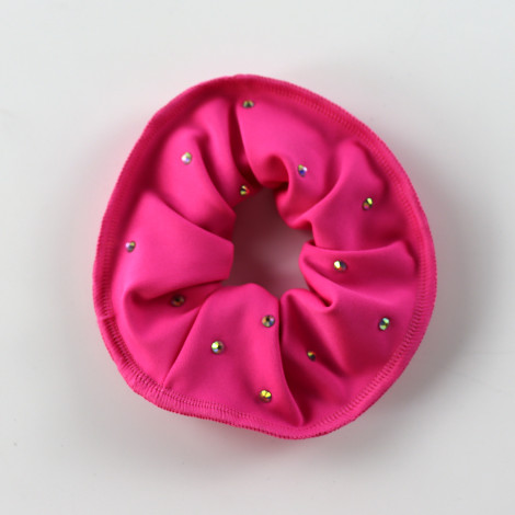 slip hair ties,scrunch gymnastics scrunchies pink 0