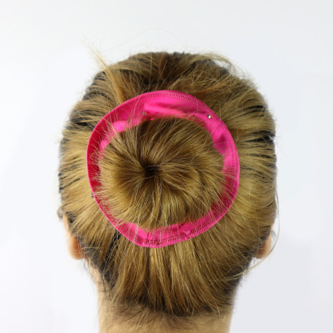 slip hair ties,scrunch gymnastics scrunchies pink 2
