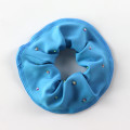 slip hair ties,scrunch gymnastics scrunchies sky blue