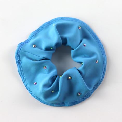 slip hair ties,scrunch gymnastics scrunchies sky blue 0