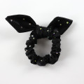 slip hair ties,scrunch gymnastics scrunchies black