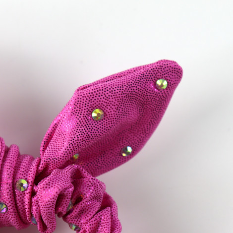 slip hair ties,scrunch gymnastics scrunchies pink 2